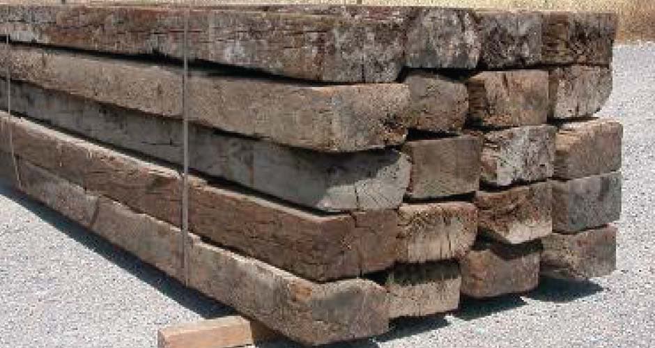 Traviesas decorativas usadas