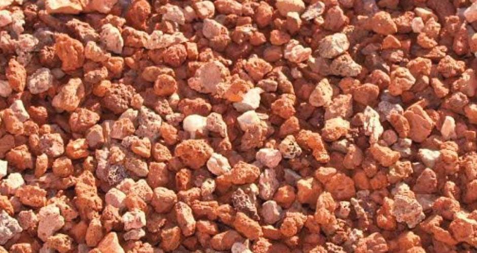 Piedras volcanicas puzolana